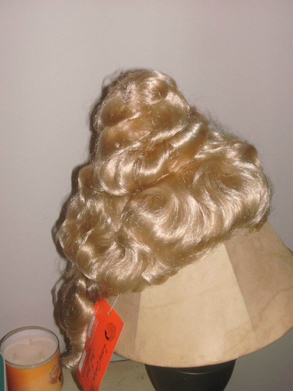 NWT Deluxe Blonde Historical Colonial Lady Wig Cosplay Costume Party Halloween